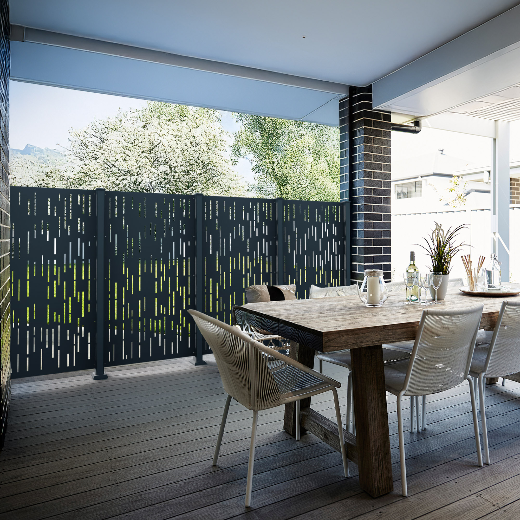 Mitä etuja aidan yksityisyysnäytön käytöstä on?