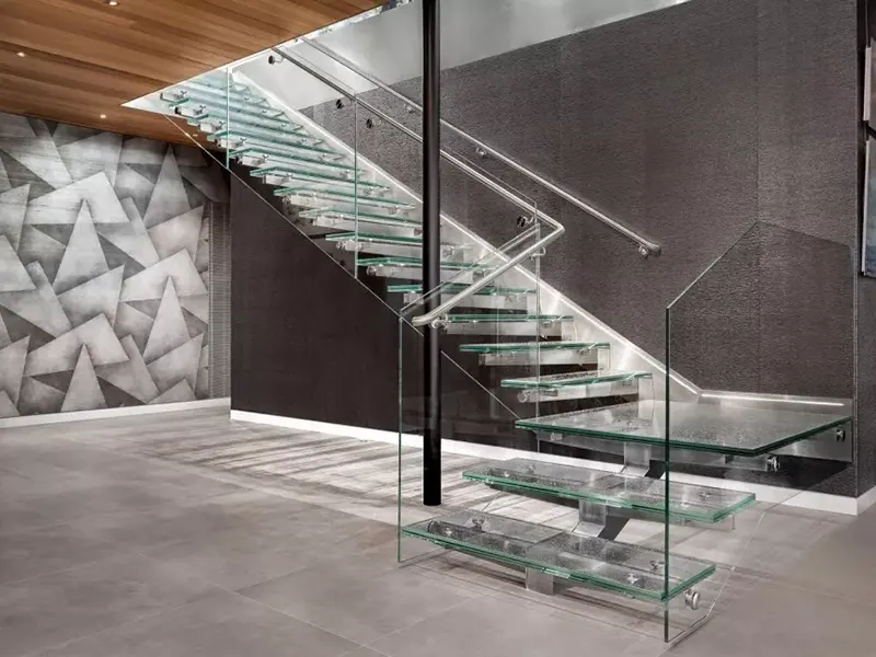 Glass Stair Railing